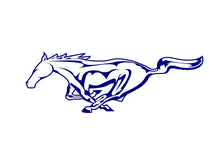 Load image into Gallery viewer, Mustang Horse Decal Custom car window sticker