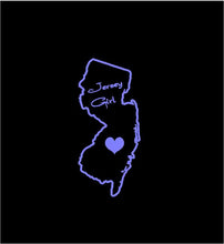 Load image into Gallery viewer, Jersey Girl State Pride Decal Custom Vinyl Car Truck Window Laptop Sticker