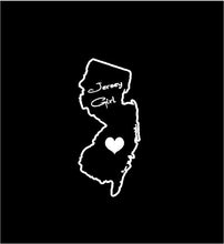 Load image into Gallery viewer, Jersey Girl State Pride Decal Custom Vinyl Car Truck Window Laptop Sticker