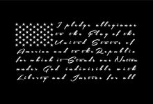 Load image into Gallery viewer, pledge of allegiance american flag decal car truck window sticker