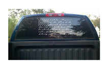 Load image into Gallery viewer, I pledge allegiance to the flag decal