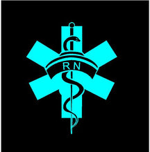 Load image into Gallery viewer, RN or LPN Nurse Decal Custom Vinyl Car Truck Window Laptop Sticker