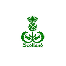 Load image into Gallery viewer, Scotland Thistle Decal Custom Scottish Celtic Heritage Vinyl Car Truck Window sticker