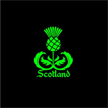 Load image into Gallery viewer, Scotland Thistle Decal Custom Scottish Celtic Heritage Vinyl Car Truck Window sticker
