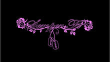 Load image into Gallery viewer, Semper Fi Rose Dog Tags Military Decal Custom Designed Vinyl Car Truck Window Sticker