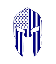 Load image into Gallery viewer, spartan helmet car decal