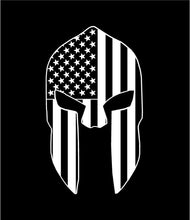Load image into Gallery viewer, spartan helmet car window decal