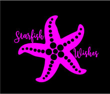 Load image into Gallery viewer, starfish wishes sticker