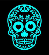 Load image into Gallery viewer, Sugar Skull Decal Custom Vinyl Car Truck Window Sticker