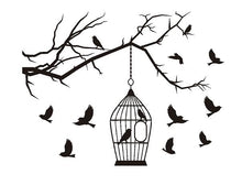 Load image into Gallery viewer, bird cage laptop decal