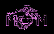Load image into Gallery viewer, usmc proud mom window sticker