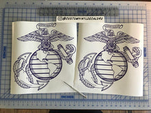 Load image into Gallery viewer, us marine corp ega decal car truck window military sticker