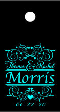 Load image into Gallery viewer, wedding cornhole board personized decals