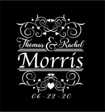 Load image into Gallery viewer, wedding cornhole board custom decals