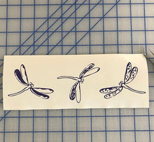 Load image into Gallery viewer, purple dragonfly decals