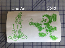 Load image into Gallery viewer, Marvin the Martian decals Vinyl Custom Car Sticker