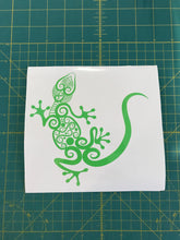 Load image into Gallery viewer, Intricate Gecko Lizard Decal Custom Vinyl Car Truck Window Laptop reptile Sticker