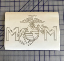 Load image into Gallery viewer, USMC Mom Car Decals