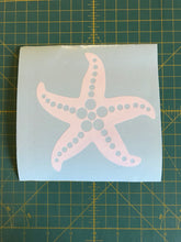 Load image into Gallery viewer, Starfish Decal Custom Vinyl car truck window sticker