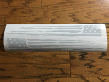 Load image into Gallery viewer, Distressed Tattered USA America Flag Decal Set of 2 Large Custom Vinyl Stickers