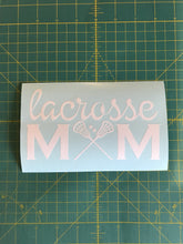 Load image into Gallery viewer, Lacrosse Mom Decal Custom Vinyl Car Truck Window Sports Sticker