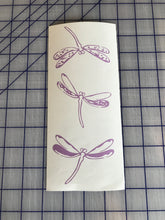 Load image into Gallery viewer, Dragonfly Decals custom Vinyl car window craft project laptop stickers Set of 3