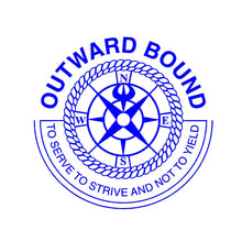 Load image into Gallery viewer, Outward Bound Decal Custom Vinyl car truck window Adventure compass sticker
