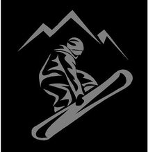 Load image into Gallery viewer, Snowboarder Decal Custom Vinyl Car Truck Window Laptop Snowboard Sticker