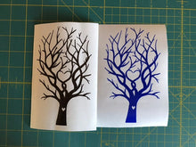 Load image into Gallery viewer, Tree with Heart Fairy light Craft project decal Custom Vinyl sticker