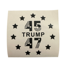 Load image into Gallery viewer, Trump 45 47 Decal Custom Vinyl Political Car Truck Window Election Sticker