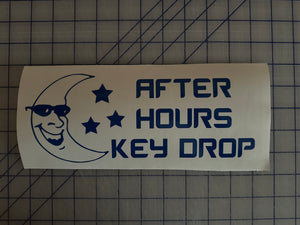 After Hours Key Drop Decal