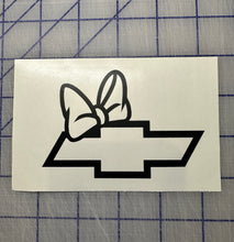 Load image into Gallery viewer, Chevy Decal with Bow