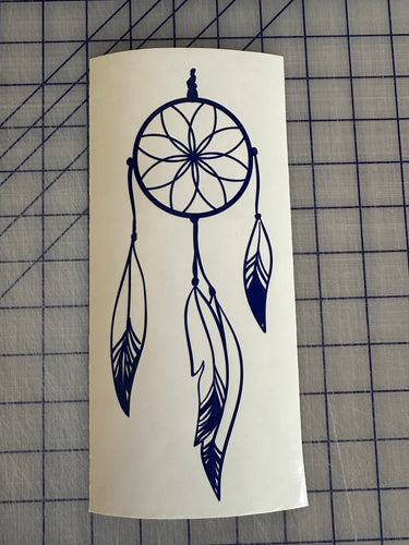 Dream catcher car decal