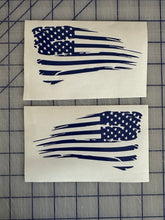 Load image into Gallery viewer, Set of 2 USA flag decals