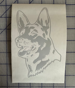 German Shepherd Dog Decal