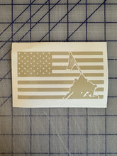 Load image into Gallery viewer, War Memorial Flag Vinyl Car Decal Sticker