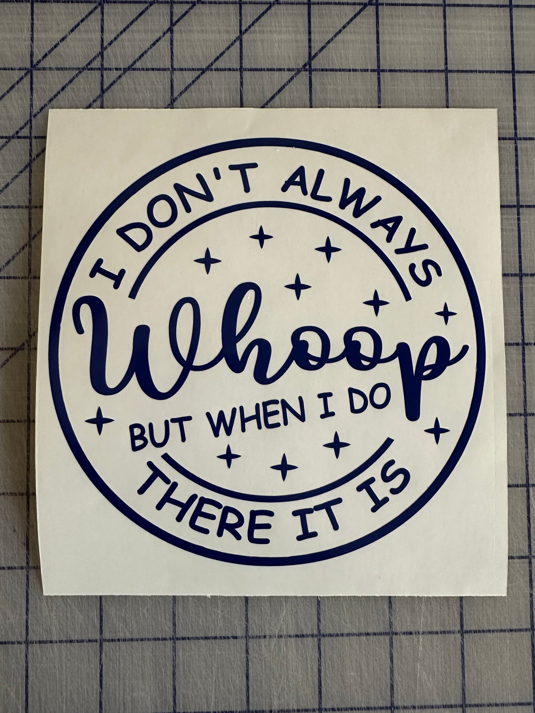 Whoop there it is decal