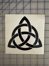 Load image into Gallery viewer, Celtic knot vinyl car decal sticker 