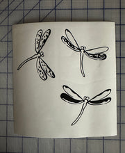 Load image into Gallery viewer, Dragonfly transfer decals