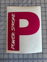 Load image into Gallery viewer, Power Stroke Hot pink truck decal