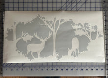 Load image into Gallery viewer, Deer Scene Truck car window decal 