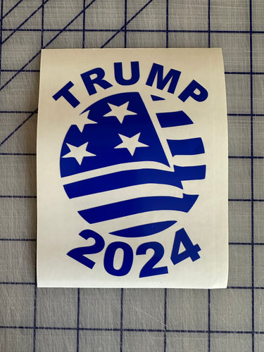 Trump 2024 car decal