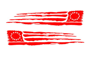 Betsy Ross Flag Decals