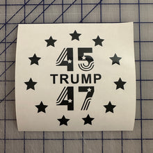 Load image into Gallery viewer, Trump 45 47 Decal