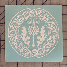 Load image into Gallery viewer, Celtic Thistle Scotland Heritage vinyl decal sticker