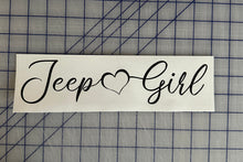 Load image into Gallery viewer, Jeep Girl vinyl decal