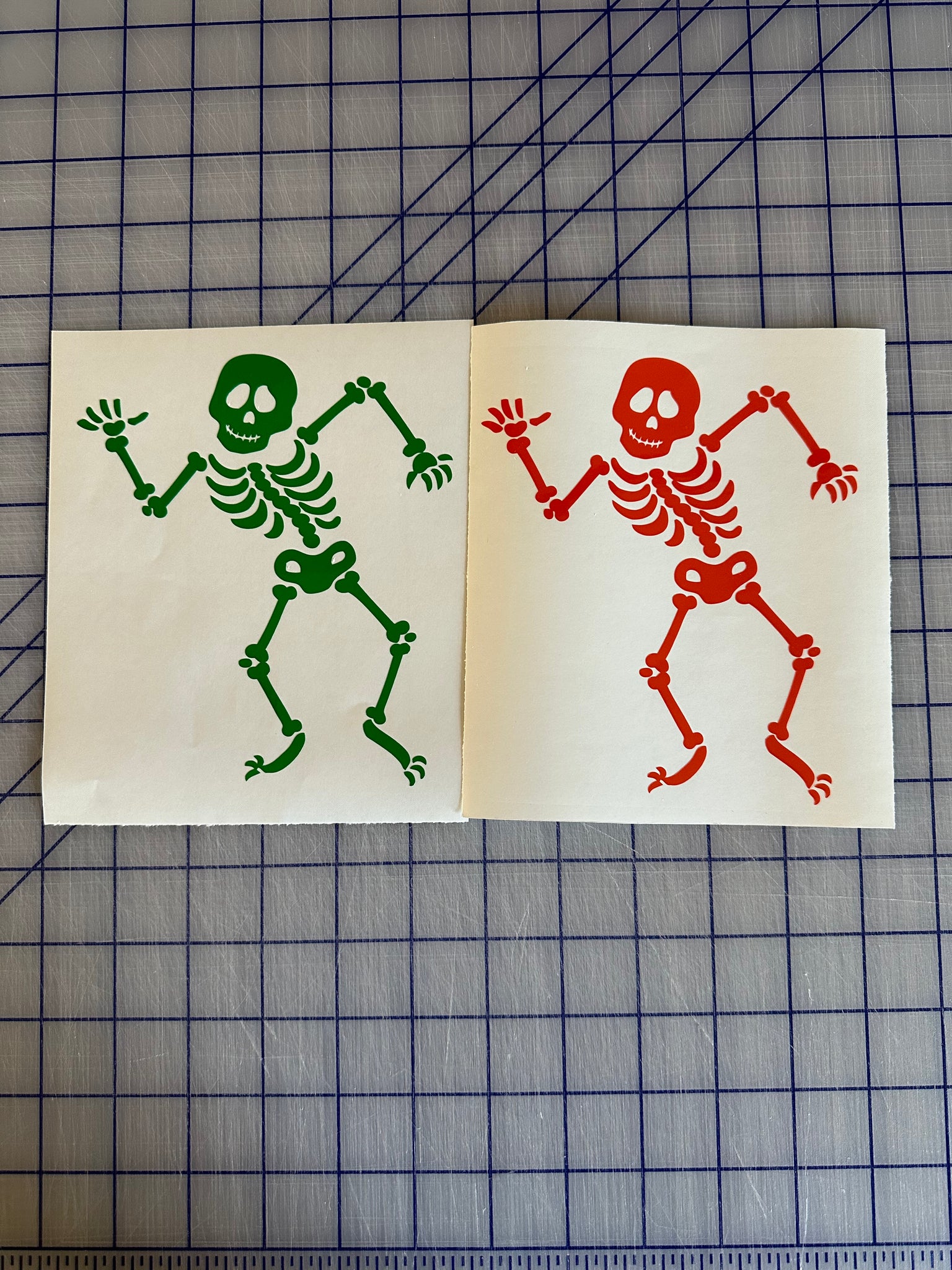 Skeleton Decal Custom Vinyl Car Truck window Laptop Halloween Sticker ...