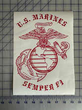 Load image into Gallery viewer, USMC EGA Semper Fi Decal