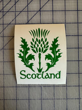 Load image into Gallery viewer, Scotland Thistle Decal Scottish Car decal