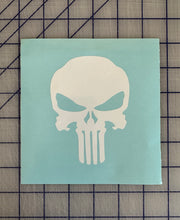 Load image into Gallery viewer, Punisher Skull Decal